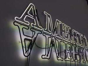 neon sign