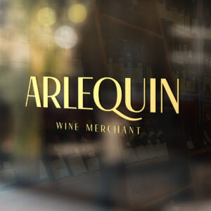 Arlequin brand signage