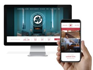 Hotel Cerro responsive view website design